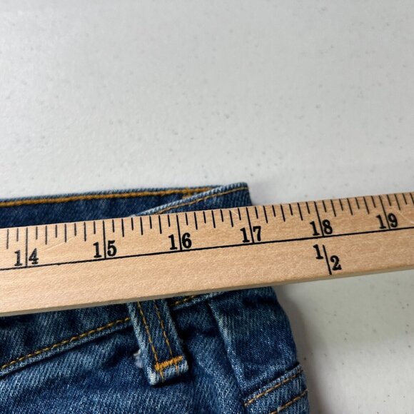 Vintage Levis 505 Jeans Mens 36 X 33 Orange Tab Straight Leg Made In The USA - Picture 7 of 9